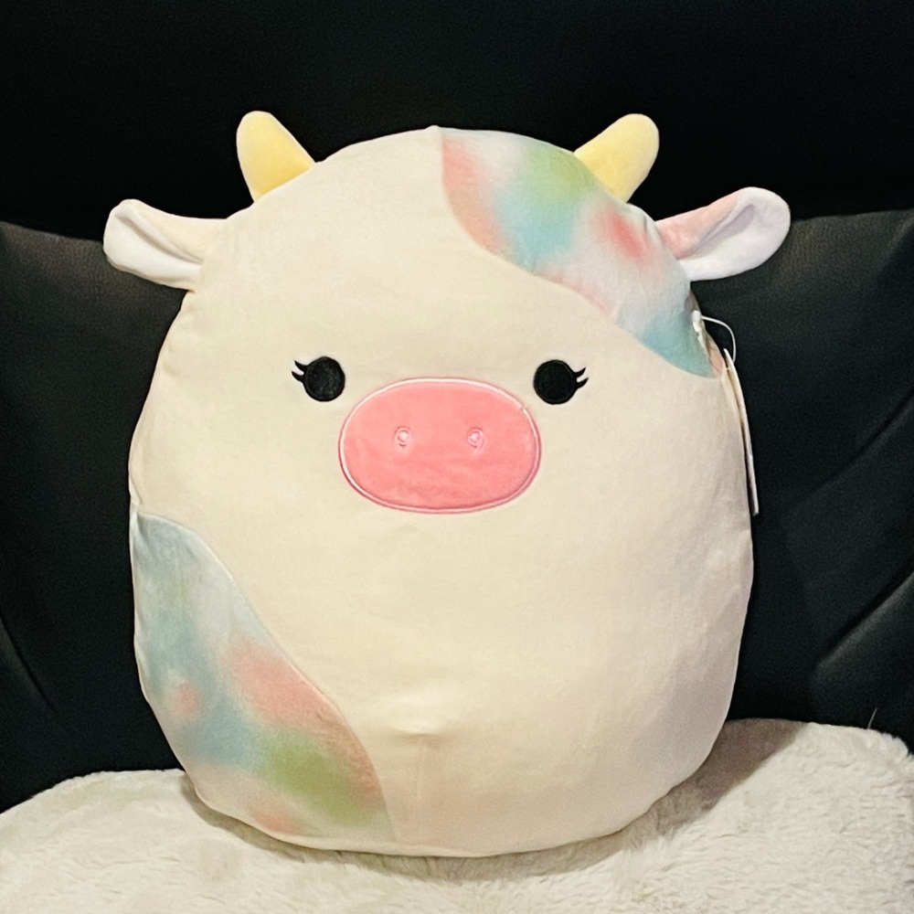 Candess the Cow Easter Collection Squishmallow 12”